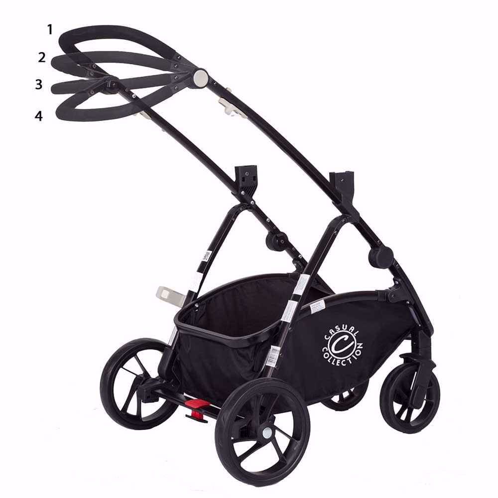 Palmero. Casual Cadillac Travel Sistem Bebek Arabası (Kırmızı)